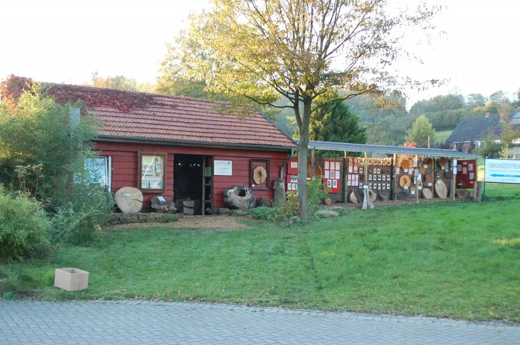 Ansicht unseres ehemaligen Baum-Museum auf dem früheren Gelände des Baumzentrum